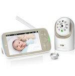 Infant Optics DXR-8 PRO Baby Monitor with 5" Screen, HD (720P) Resolution, and ANR