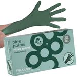 FRAMAR Green Nitrile Gloves Medium 