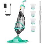 VIVOHOME Cordless Pool Vacuum Cleaner with Adjustable Aluminum Pole 4200LPH Strong Suction Rechargeable Up to 60 Minutes Runtime for Hot Tub, Inflatable Spas, Pools