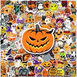 200Pcs Halloween Stickers for Kids, Waterproof Vinyl Stickers for Toddlers (Adult),Funny Stickers for Halloween Decor,Kids Water Bottle,Laptop,Classroom Decor (Halloween)