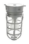 Woods L1706SV Vandal Resistant Security Light with Ceiling Mount (150W Incandescent Bulb, Silver)