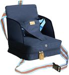 roba Booster Seat, Mobile Inflatable Child Seat with Raised Side Panels, Flexible Booster Seat for Home and Travel