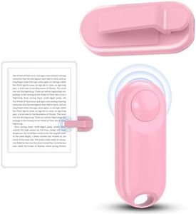 Page Turner for Kindle Paperwhite Oasis Remote Control Clicker for Kindle App for iPad Kindle Accessories (Pink)