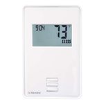 OJ Microline Thermostat with Built-in GFCI. Non Programmable Thermostat for Infloor Heating System, with Dual Sensing and Dual Voltage 120v & 240v Capabilities. Includes Floor Sensor, UTN4-4999