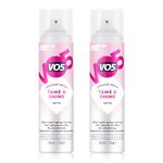 VO5 Tame & Shine Hair Spray For the smoothest, glossiest frizz-free finish with ultra light, non sticky formulation, 100 ml Bulk buy 2 Pack