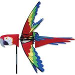 Premier Kites 27 in. Scarlet Macaw Spinner