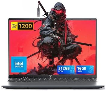 ACEMAGIC 16" 2025 Ordenador Portátil Quad-Core Procesador N-97,hasta 3,6 GHz (Más rápido N5095/4020) 16GB RAM 512GB SSD Extensiones 2TB 1920x1200 FHD WiFi 5,Typo C,USB3.2 Cámara Oculta