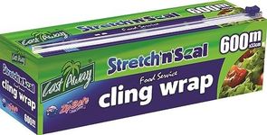 Castaway Stretch N Seal Cling Wrap, Large 33 cm x 600 m Size, Clear