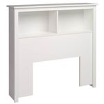 Prepac Monterey White Twin Storage Headboard