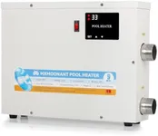 Mxmoonant SPA Heater, 18KW 220V Swimming Pool Heaters Hot Tub Water Thermostat with Touchscreeen for Above Ground Inground Pool, Spa, Bathtub