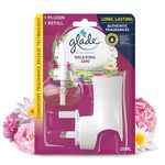 Glade Plug in Air Freshener Holder and Refill, Electric Scented Oil Room Air Freshener, Relaxing Zen, Pack of 1 Starter Kit, (1 x Holder and 1 x 20 ml Refill)