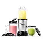 Magic Bullet Blender, Small, Silver, 11 Piece Set