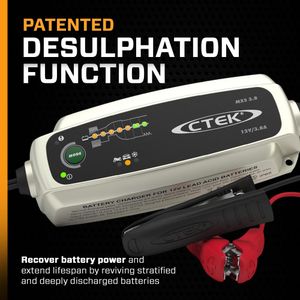 CTEK MXS 3.8 Battery Charger – 12V Smart Maintainer for Car & Motorcycle