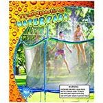 Thrillzoo Trampoline Sprinkler for Kids, 39ft Outdoor Sprinkler, Water Trampoline Toys for Kids Games, Play, Exercise, Summer Fun | Trampoline Accessories, Water Sprinkler for Kids Backyard【WaterPark】