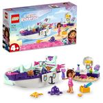 LEGO Gabby's Dollhouse Gabby & MerCat's Ship & Spa Boat Toy with Beauty Salon, Figures and Accessories, Playset Gift for Girls, Boys, Kids 4 Plus Years Old 10786