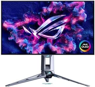 ASUS ROG Swift 27" OLED Gaming Monitor (PG27AQWP-W) - TrueBlack Glossy Tandem OLED, Dual-Mode (QHD@540Hz, HD@720Hz), 0.02ms, G-SYNC Compatible, Neo Proximity Sensor, DP 2.1, 3 yr Warranty