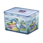 Lock & Lock HPL838 Rectangular Storage Container - Clear/Blue, 9 L