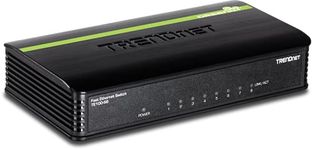 TRENDnet TE100-S8 8 Port Unmanaged Desktop Switch 10/100 Mbps