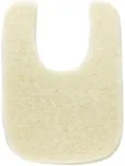 Wide U Shaped Felt Callus Horseshoe Pads - Adhesive Foot Pads That Protect Calluses from Rubbing On Shoes - 1/8" - 25 Pack