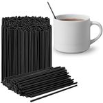 Prestee Plastic Coffee Stirrers, 4000ct, 5.5 Inches - Plastic Coffee Straws, Coffee and Drink Stir Sticks, Cocktail Swizzle Sticks, Disposable Stir Sticks, Drinking Straws for Coffee and Cocktails