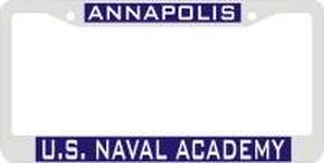 WinCraft Us Naval Academy L386677 Inlaid Metal Lic Plate Frame