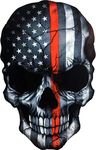 OTA STICKER Skeleton Skull Devil Ghost Monster Zombie American Flag Subdued Thin RED LINE Military Soldier Ranger Firefighters Rock Decal Helmet Cell Phone CASING Laptop Truck Water Bottle Halloween