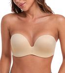 Wireless Strapless Push Up Bra