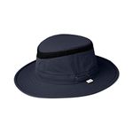 Tilley LTM5 Airflo Medium Brim Sun Hat, Midnight Navy, 7.25