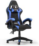 Racingreat Ergonomic Gaming Chair with Adjustable Height, Reclining Feature, Headrest, and Lumbar Support for Adults (Basics, Blue)