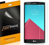 [6-Pack] Supershieldz- Anti-Bubble High Definition Clear Screen Protector For LG G4 + Lifetime Replacements Warranty - Retail Packaging