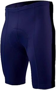 ADD GEAR Unisex Genuine Gel Padded Cycling Shorts Bicycle Riding Pants Bike Biking Cycle Wear Tights (Blue)(XL)