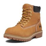 Timberland PRO Women's CSA Iconic 6 Inch Alloy Safety Toe Puncture Resistant Waterproof Industrial Work Boots, Wheat, 7.5 Wide