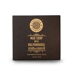 SHESHA NATURALS Ayurveda Mud With Nalpamaradi Skin Brightening Soap Bar125G For Oily Skin - Pack Of 1