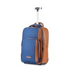 Assembly Jetson 30L Trolley Laptop Backpack for Men Women 15.6 Inch Office Travel Bag Blue