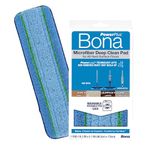 Bona Oxypowered Microfiber Deep Clean Pad | Suitable for Wood, Tile, Stone, Marble, Vinyl & Laminate | Washable & Reusable | Non-Stick, Scratch-Proof, High Absorbency | Wet & Dry Use