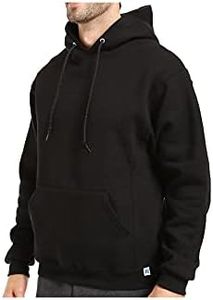 Russell Athletic Men's Dri Power Pullover Fleece Hoodie, Black, 4X-Large