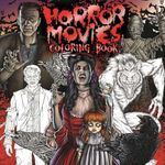 Horror Movies Adult Coloring Book