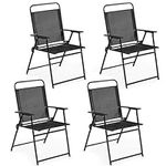 Yaheetech Outdoor Patio Chairs Fold