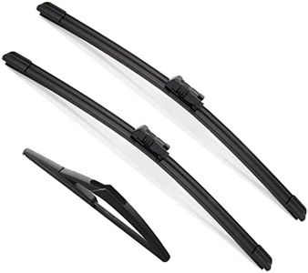 Fabysky 3 wipers Replacement for 2015 Mercedes-Benz ML250 ML350 ML400 2013-2016 Mercedes-Benz GL350 GL450 GL550, Windshield Wiper Blades Original Equipment Replacement - 26"/23"/12" (Set of 3)