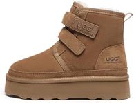 UGG AUSTRALIAN SHEPHERD Hook and Loop Platform Lightweight Women Ugg Boots Vigour Chestnut AU Ladies 6 / AU Men 4 / EU 37