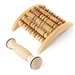 tuuli Accessories Massage Roller Massager Foot Massager Foot Massager Foot Roller Foot Massage Set Wooden