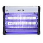 Geepas Fly and Insect Killer | Powerful Fly Zapper 20W UV Light | Electric Indoor Bug Zapper Insect Killer Fly Trapper Fly Swatter | Zap Kill Catch Trap Flying Insects Mosquito Wasp, 80 Feet