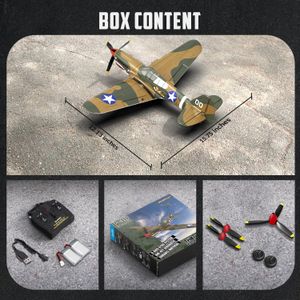 VOLANTEXRC P40 RC Plane – Ready to Fly Remote Control Aircraft