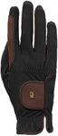 Roeckl Sports equestrian gloves MALTA WINTER, winter riding glove, black/mocha 7,5