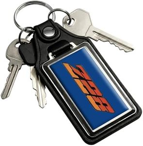 Brotherhood Car Key Chain for Camaro - Classic Models Keychain for Men and Women Gift Key Ring - Blue - 1980 Z28