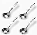 Qualizon 7.9INCH Deep Soup Spoon 7.9inch Silver