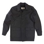 Stormy Kromer The Mackinaw Coat, Charcoal, Size: L (52150-000060-455-901)