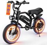 AVDLBIKE Electric Bike, 16'' Fat Ti