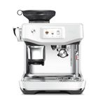 Sage - The Barista Touch Impress - Bean to Cup Coffee Machine with Grinder, Milk Frother and With Cold Brew Fuction - 14 Presets, Touch Screen, Espresso, Cappuccino 1700 W, Sea Salt