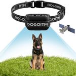 GPS Wireless Dog Fence for Outdoor Use, Pet Containment System with AI Smart GPS Signal,Waterproof and Rechargeable Electric Collar Fence with 3 Warning Modes, Dog Collar Fence for Most of Dogs